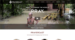 Desktop Screenshot of prayercast.com